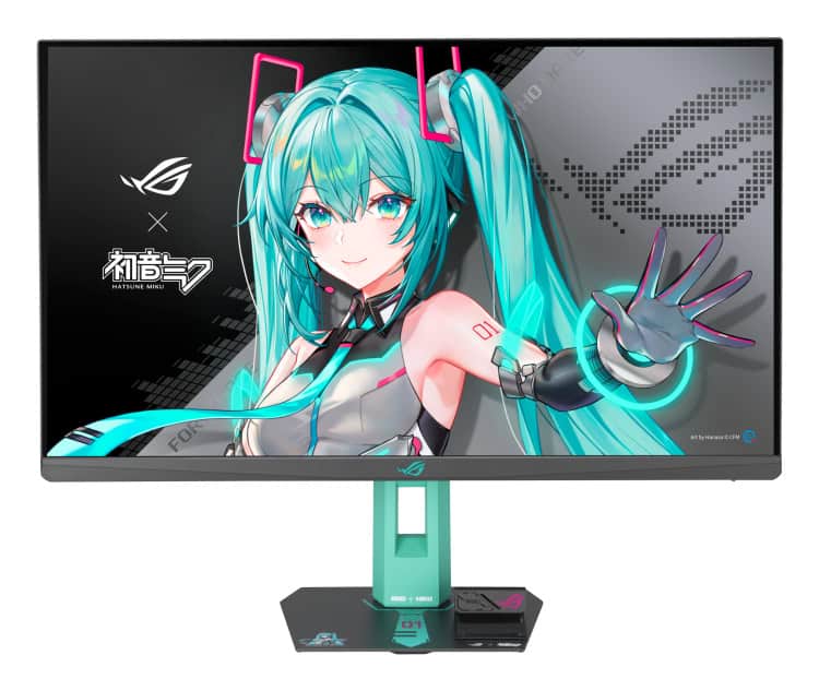 ASUS ROG Strix XG27ACMEG-G Hatsune Miku Edition computer monitor 68,6 cm (27) 2560 x 1440 Pixels Wide Quad HD LCD Meerkleurig (90LM0C7U-B01371) thumbnail ASUS ROG Strix XG27ACMEG-G Hatsune Miku Edition computer monitor 68,6 cm (27) 2560 x 1440 Pixels Wide Quad HD LCD Meerkleurig (90LM0C7U-B01371) thumbnail