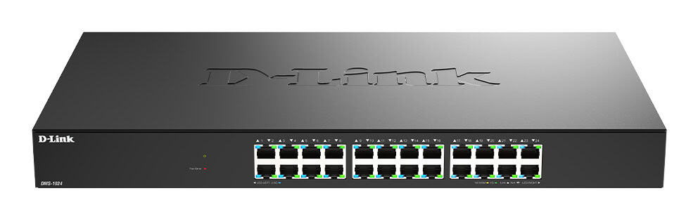 D-Link DMS-1024 Unmanaged 2.5G Ethernet (100/1000/2500) Zwart (DMS-1024/E) thumbnail