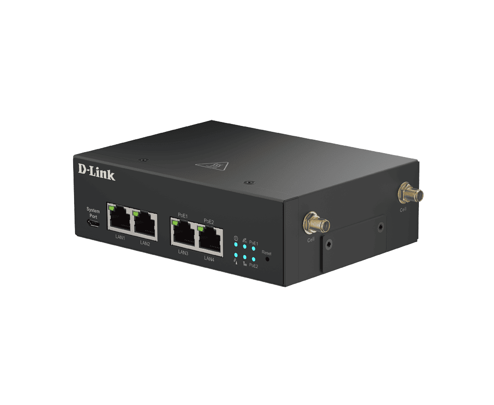 D-Link DWM-314-TP/E 4G LTE M2M VPN PoE+ Router (DWM-314-TP/E) thumbnail