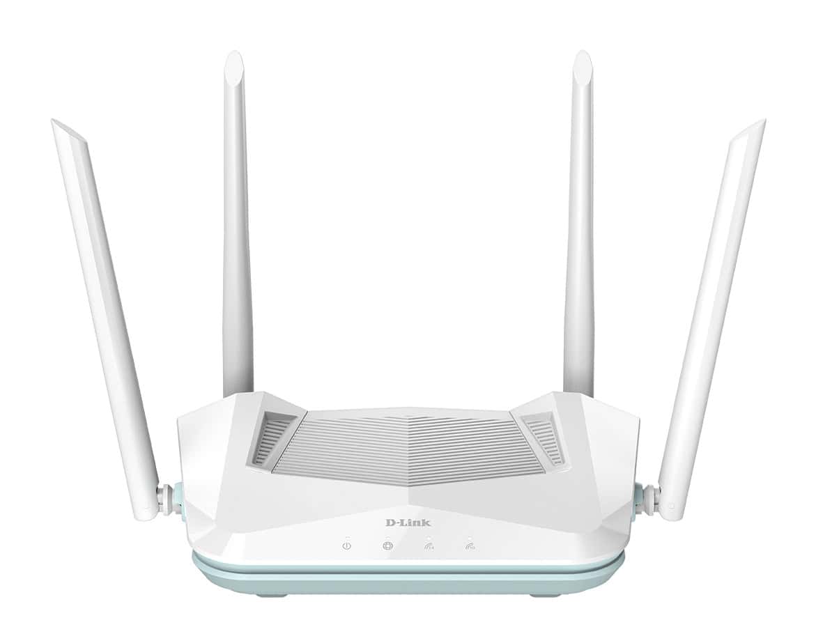 D-Link EAGLE PRO AI AX1500 Smart Router draadloze router Gigabit Ethernet Dual-band (2.4 GHz / 5 GHz) Wit (R15/E) thumbnail
