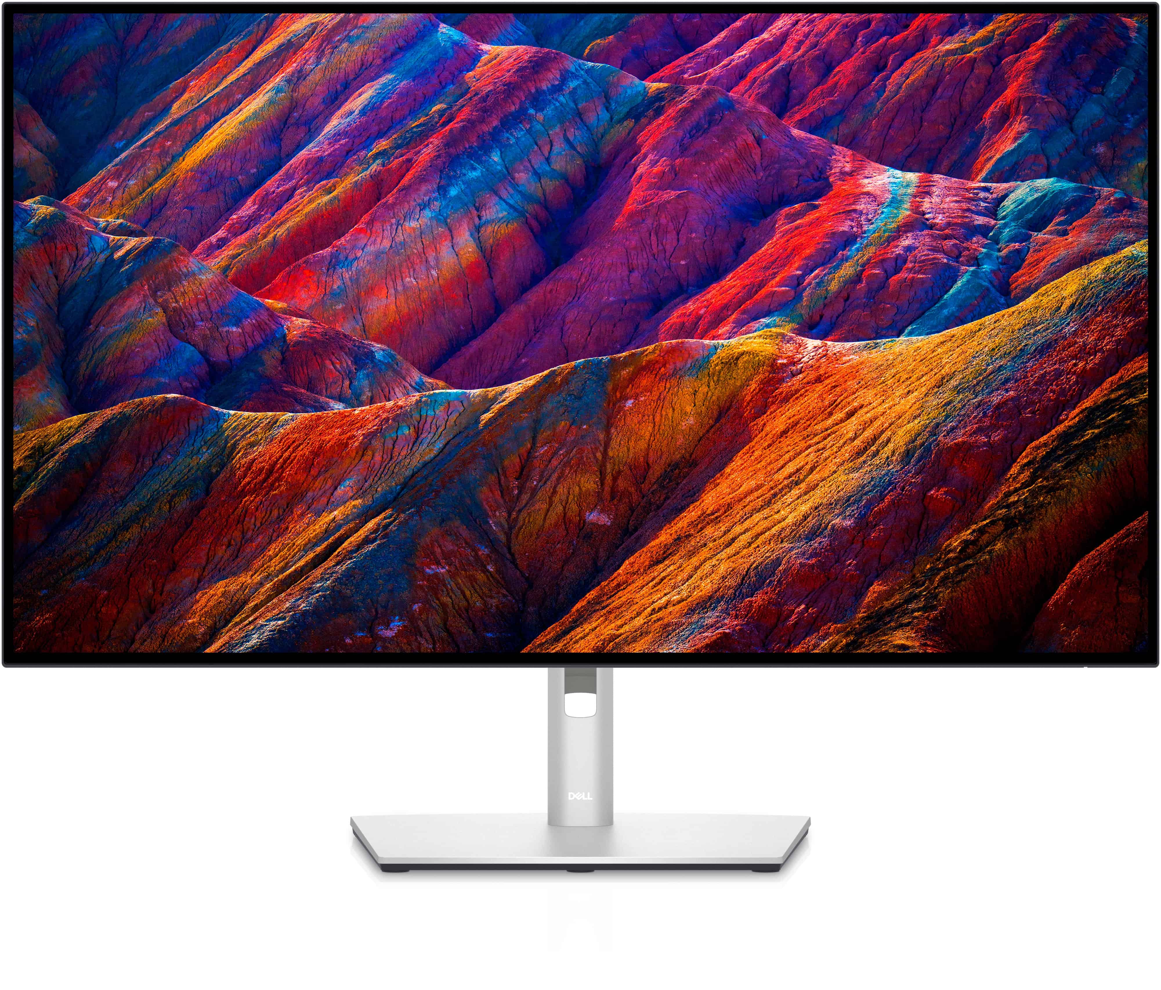 DELL UltraSharp U3223QE computer monitor 80 cm (31.5) 3840 x 2160 Pixels 4K Ultra HD LCD Zilver (U3223QE) thumbnail