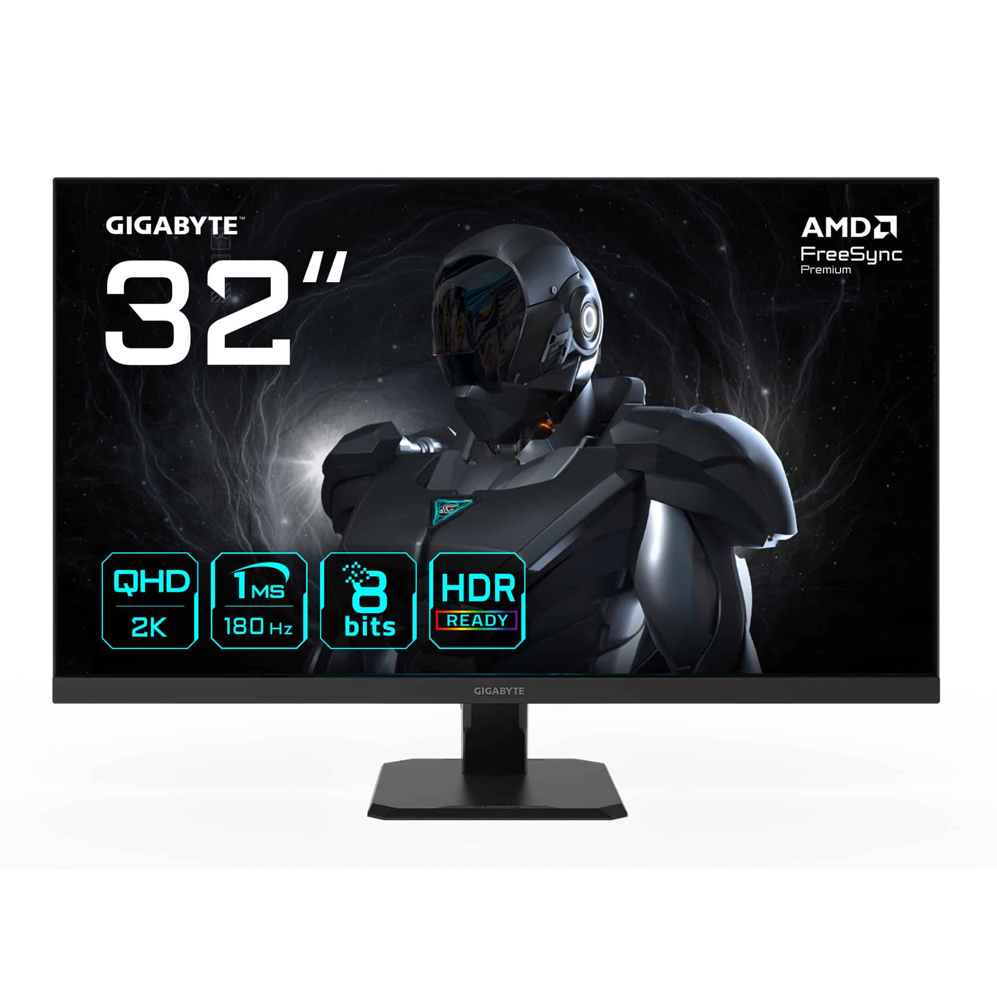 GIGABYTE GS32QA computer monitor 80 cm (31.5") 2560 x 1440 Pixels Quad HD LED Zwart (GS32QA) thumbnail