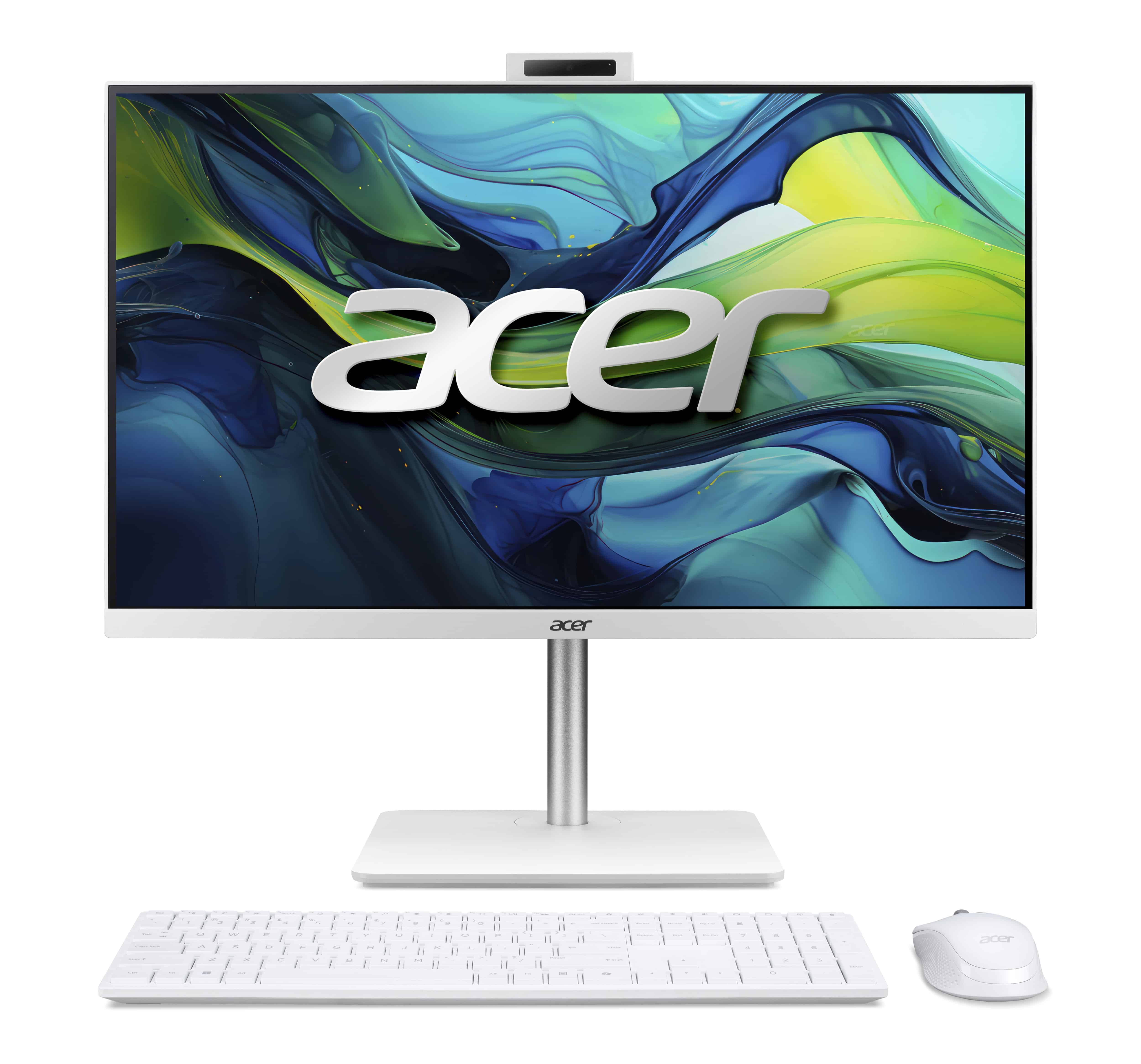 Acer Aspire C24-A WI5418 NL Intel Core 5 120U 60,5 cm (23.8") 1920 x 1080 Pixels Alles-in-één-pc 16 GB DDR5-SDRAM 1 TB SSD Windows 11 Home Wi-Fi 6 (802.11ax) Wit (DQ.BRNEH.002) thumbnail