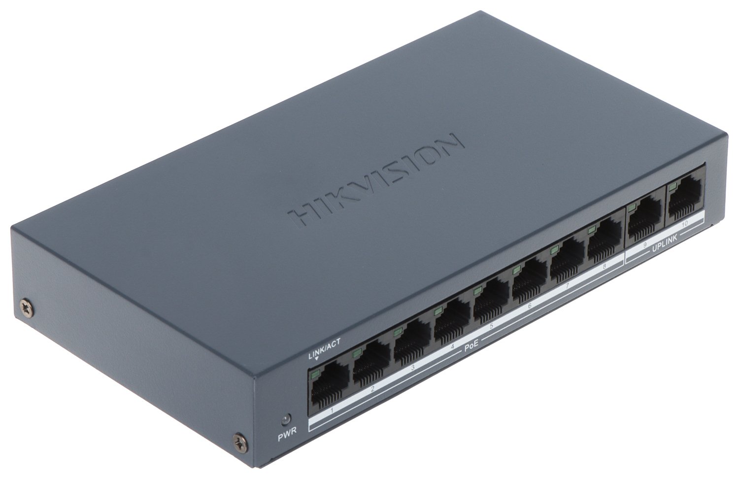 Hikvision DS-XS0110-P 8 Port Fast Ethernet Unmanaged POE Switch (DS-XS0110-P) thumbnail
