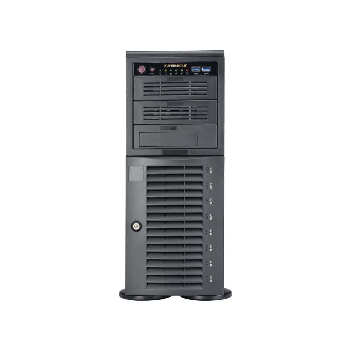Super Micro S 4HE SUPERMICRO CSE-743AC-1K26B-SQ (CSE-743AC-1K26B-SQ) thumbnail
