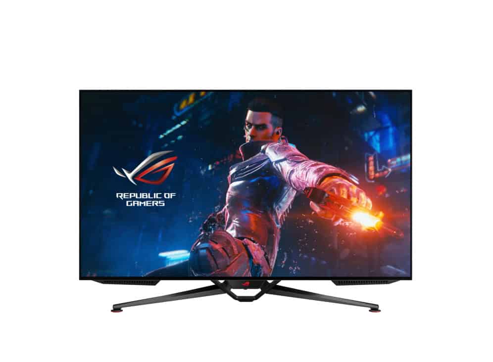 ASUS ROG Swift PG48UQ computer monitor 120,7 cm (47.5) 3840 x 2160 Pixels 4K Ultra HD OLED Zwart (PG48UQ) thumbnail