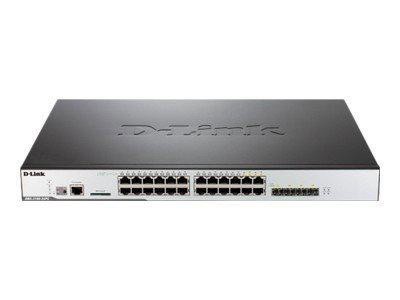 D-Link DWS-3160-24PC netwerk-switch Managed L2+ Power over Ethernet (PoE) 1U (DWS-3160-24PC) thumbnail