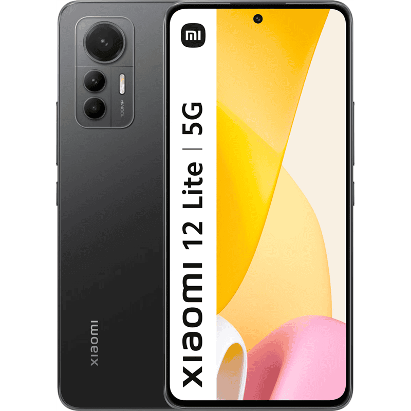 Xiaomi 12 Lite 6GB/128GB Black (MZB0BKZEU) thumbnail
