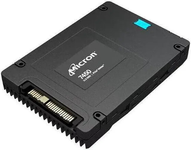 Micron 2,5 3.84TB Micron 7450 PRO Read Intensive MTFDKCC3T8TFR-1BC1ZABYYR 1,04 DWPD 63,5mm U.3 PCIe 4.0 x4 (NVMe) SSD 256bit AES (MTFDKCC3T8TFR-1BC1ZABYYR) thumbnail
