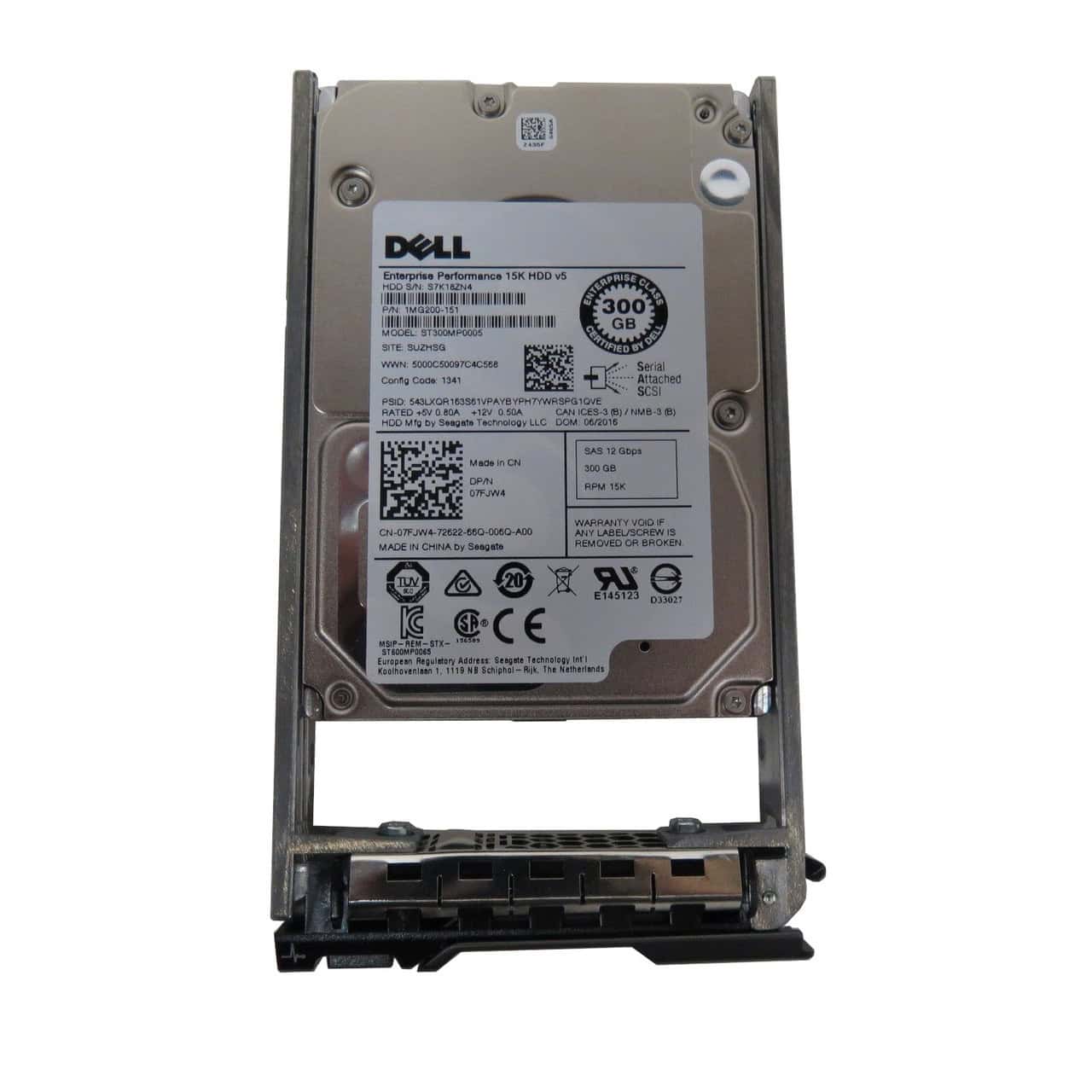 Dell 300GB 15K RPM SAS 12Gbps 2.5 (400-AJRO-RFB) thumbnail