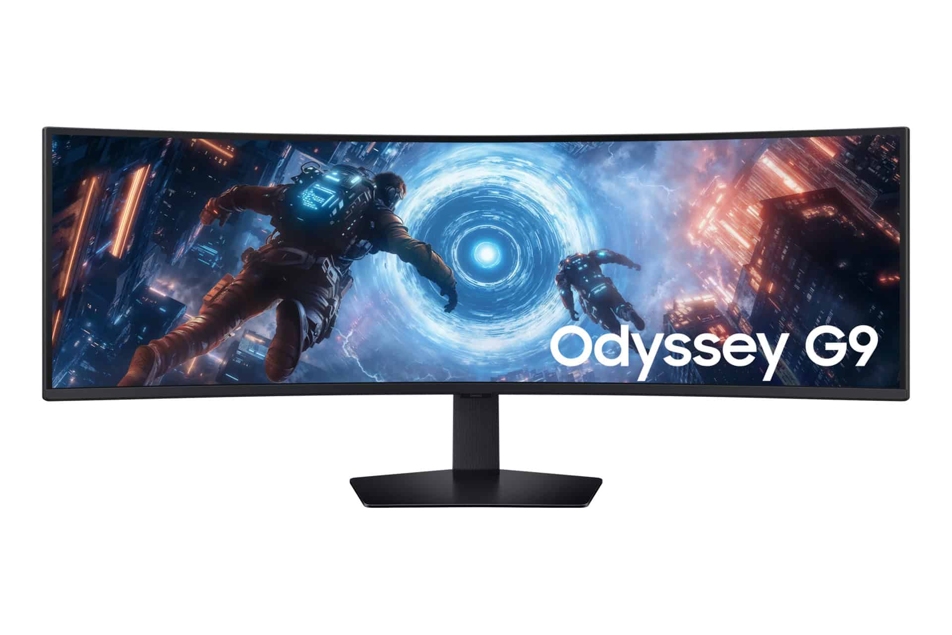 Samsung S49FG912EU computer monitor 124,5 cm (49) 5120 x 1440 Pixels Dual QHD LCD Zwart (LS49FG912EUXEN) thumbnail