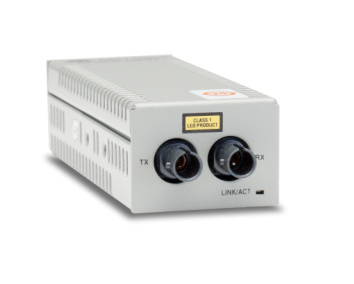 Allied Telesis AT-DMC100/ST netwerk media converter 100 Mbit/s 1310 nm Multimode Grijs (AT-DMC100/ST-50) thumbnail