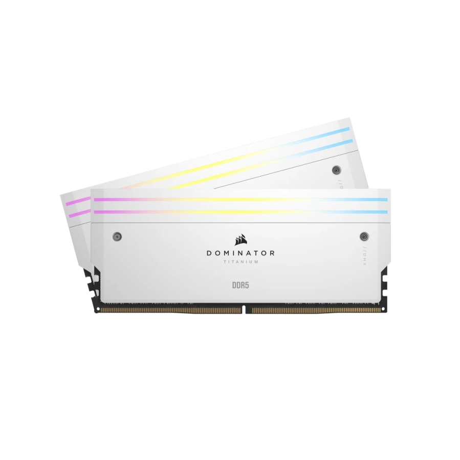 Corsair DOMINATOR TITANIUM 6000MT/s 64GB - White (CMP64GX5M2B6000Z30W) thumbnail