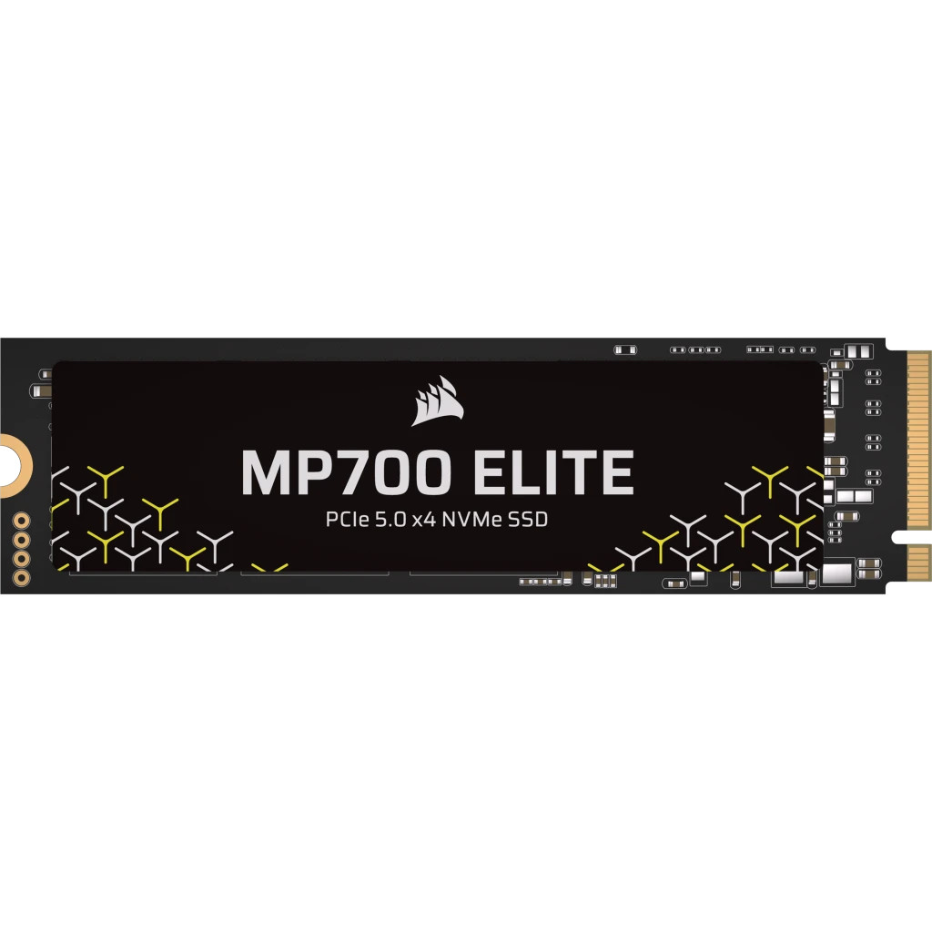 Corsair MP700 ELITE 4TB NVMe M.2 2280 / PCIe 5.0 NVMe 2.0 / 9400MBs Read, 8100MBs Write (CSSD-F4000GBMP700ENH) thumbnail