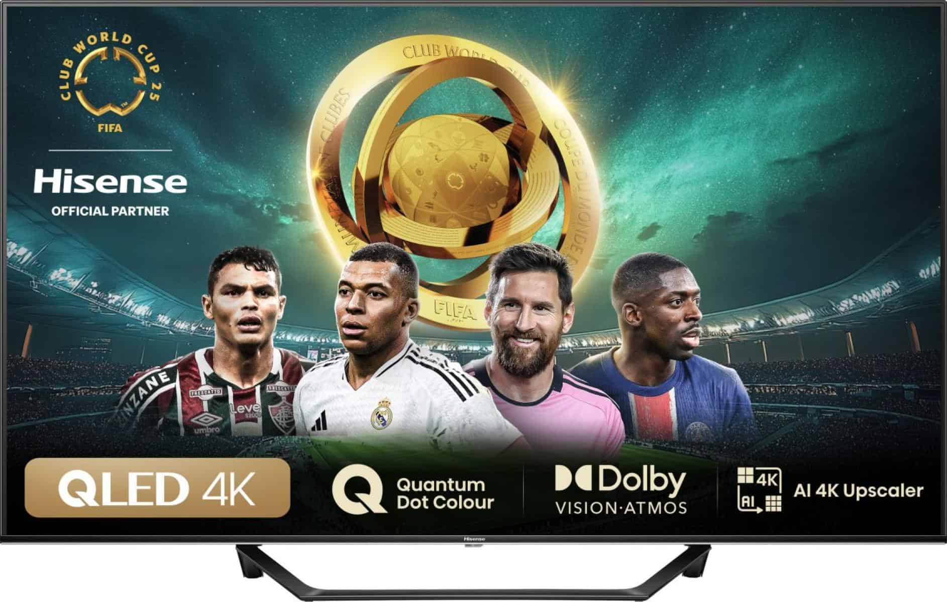 Hisense 50A7NQ 127 cm (50) 4K Ultra HD Smart TV Wifi Grijs 350 cd/m² (50A7NQ) thumbnail