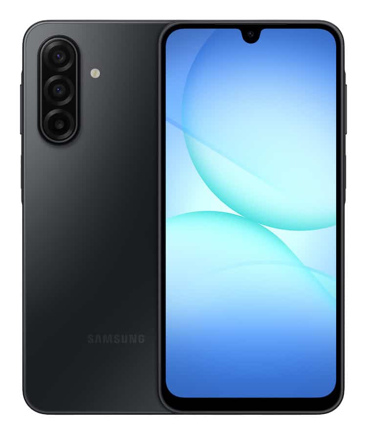 Samsung Galaxy A17 SAM-F-SM-A175FZCOP 17 cm (6.7") Hybride Dual SIM Android 15 4G USB Type-C 4 GB 128 GB 5000 mAh Zwart (F-SM-A175FZCOP) thumbnail