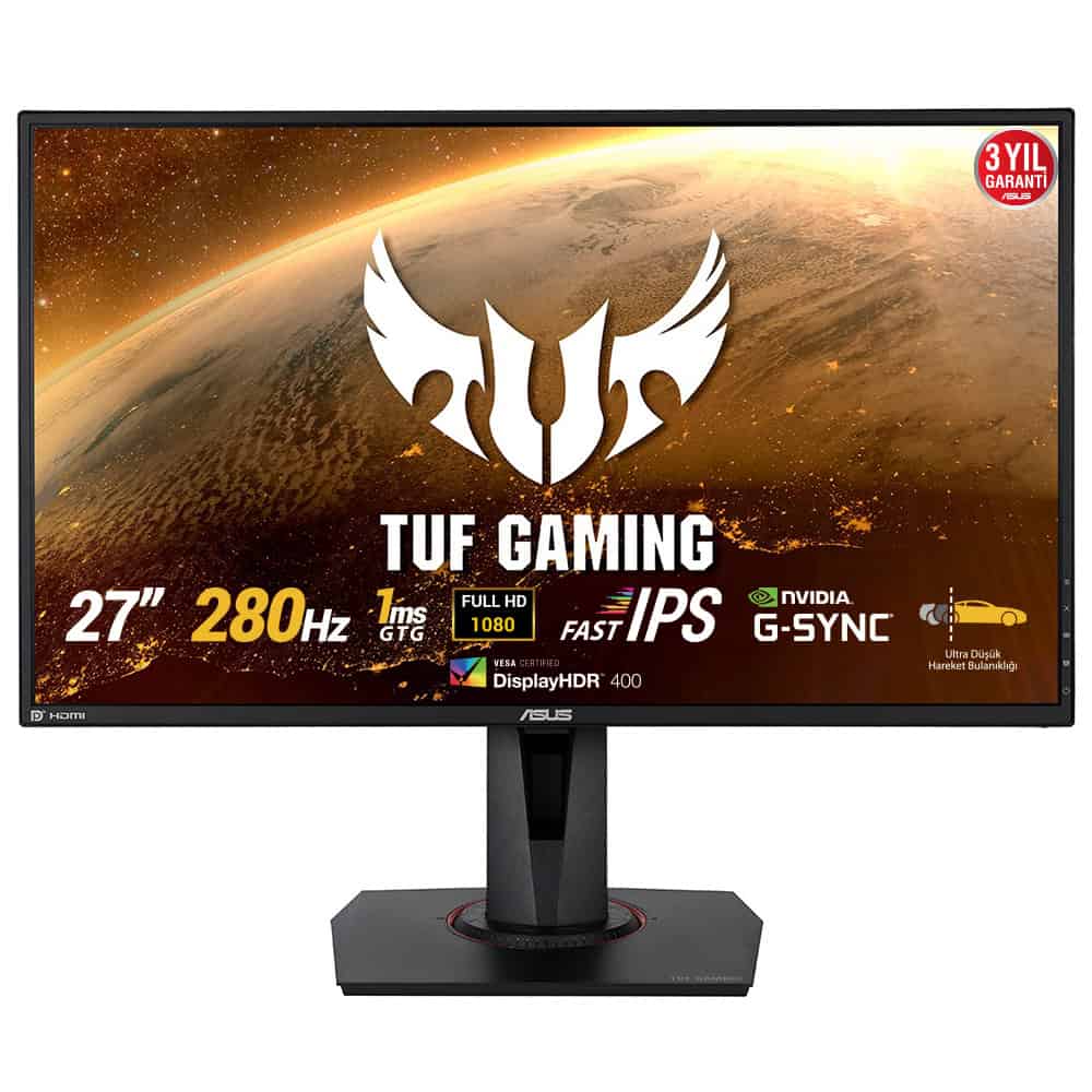 ASUS TUF Gaming VG279QM computer monitor 68,6 cm (27) 1920 x 1080 Pixels Full HD Zwart (90LM05H0-B01370) thumbnail