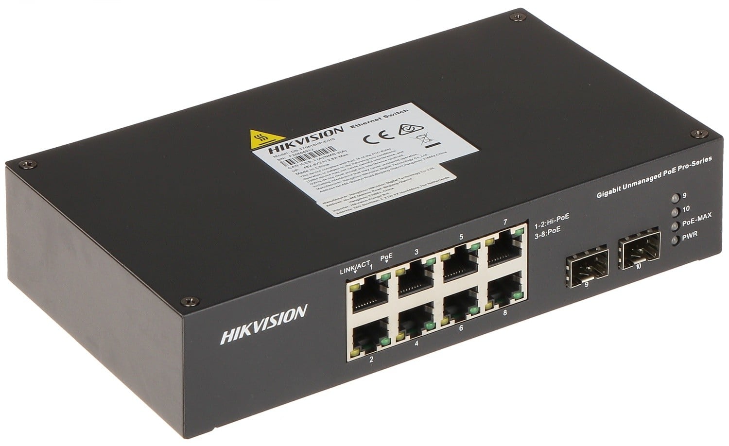 Hikvision DS-3T0510HP-E/HS Switch (DS-3T0510HP-E/HS) thumbnail