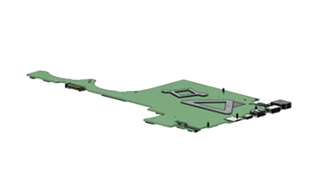HP M76433-001 laptop reserve-onderdeel Moederbord (M76433-001) thumbnail