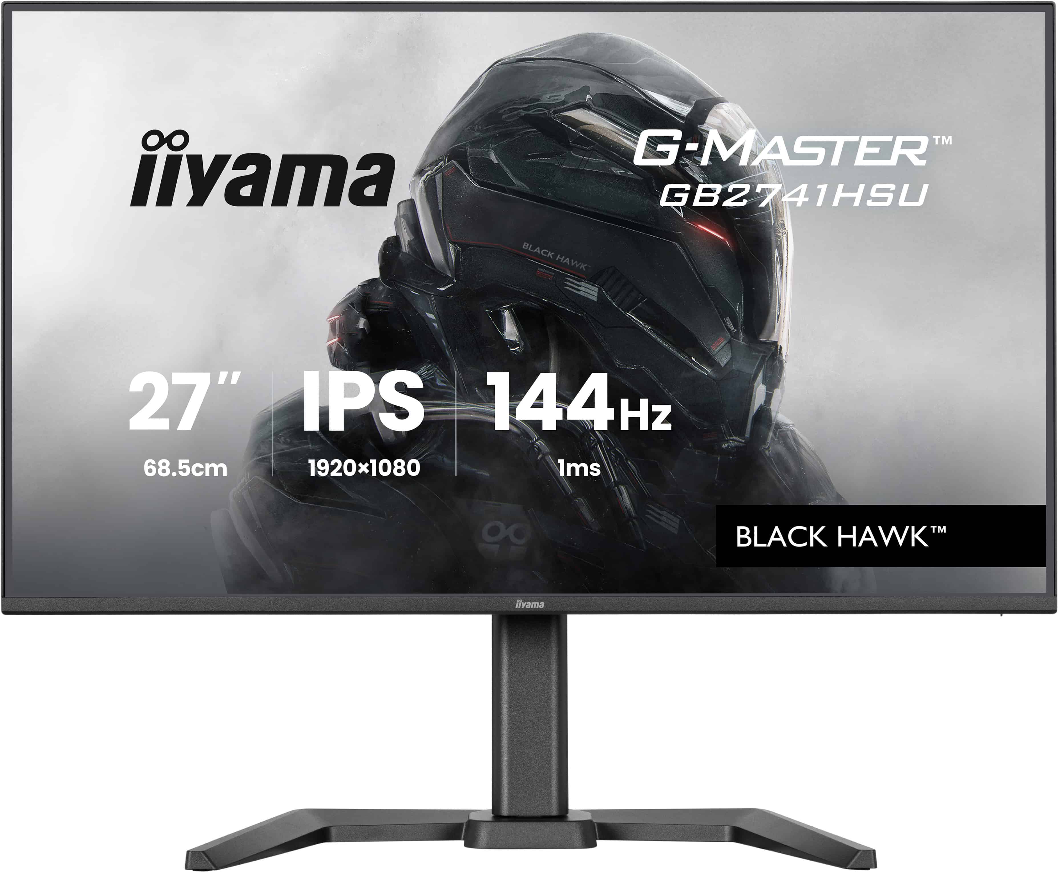 iiyama G-MASTER GB2741HSU-B1 computer monitor 68,6 cm (27) 1920 x 1080 Pixels Full HD LED Zwart (GB2741HSU-B1) thumbnail