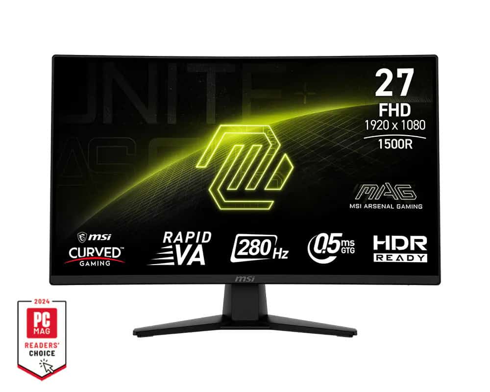 MSI 27(68.6cm)TFT MSI MAG 274CQFDE GAMING 9S6-3CE31T-021 (9S6-3CE31T-021) thumbnail