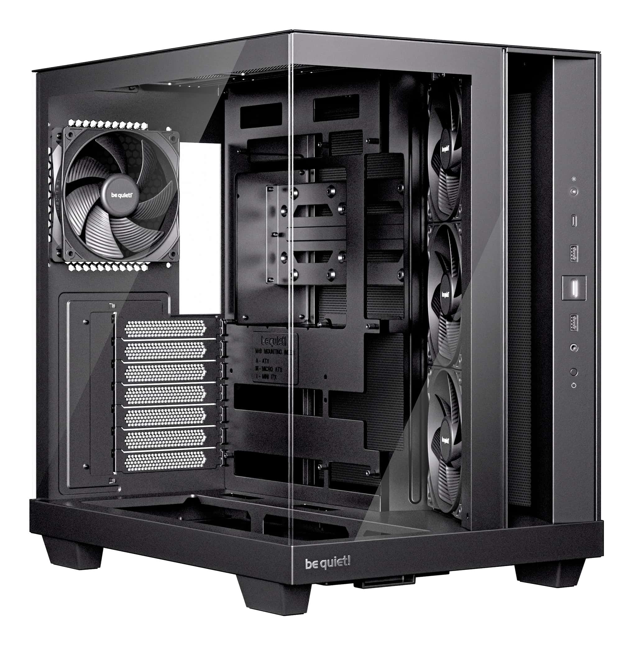 be quiet! Light Base 500 Midi Tower Zwart (BGW83) thumbnail