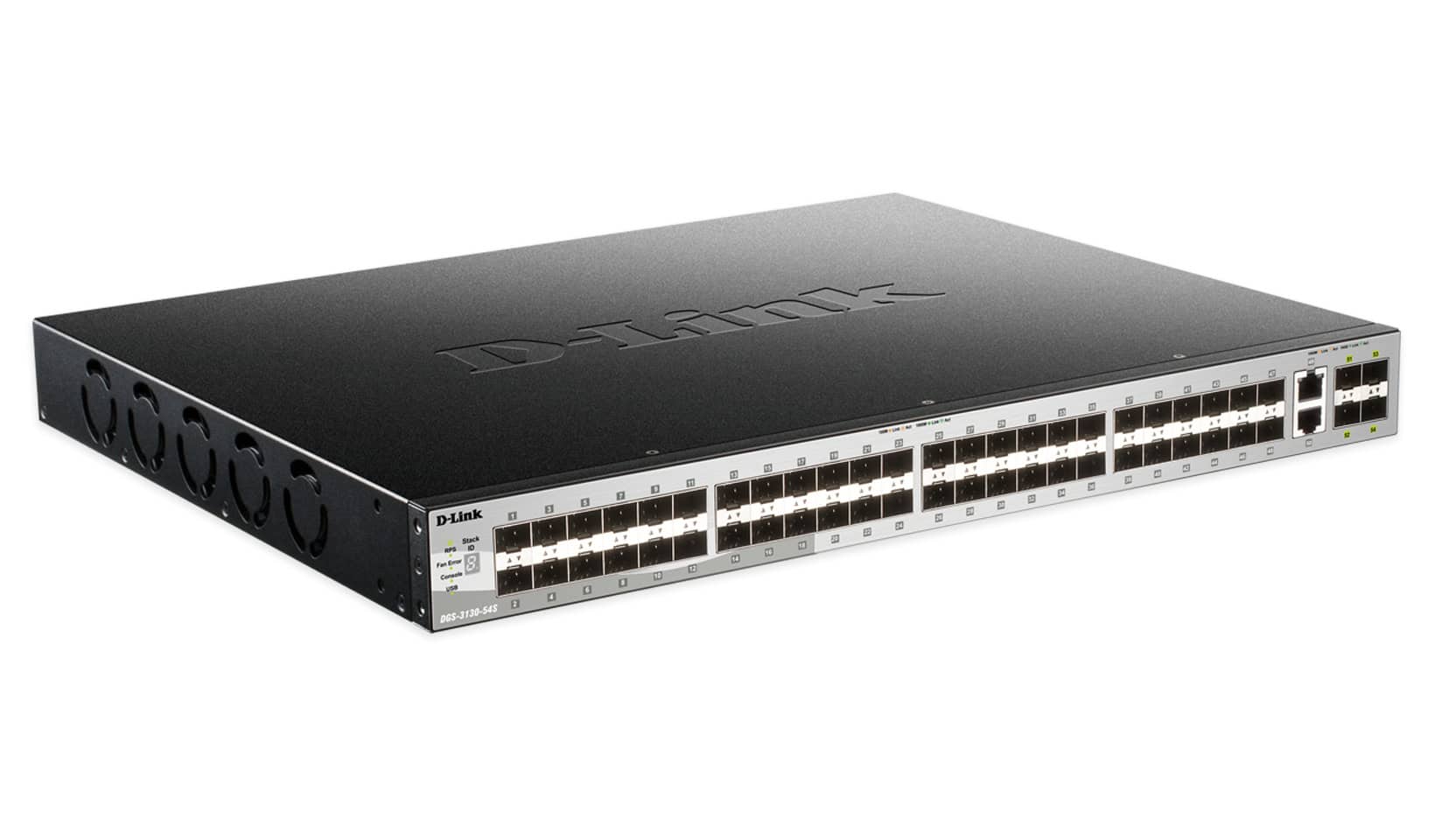 D-Link DGS-3130-54S Managed L3 Zwart, Grijs (DGS-3130-54S/SI) thumbnail