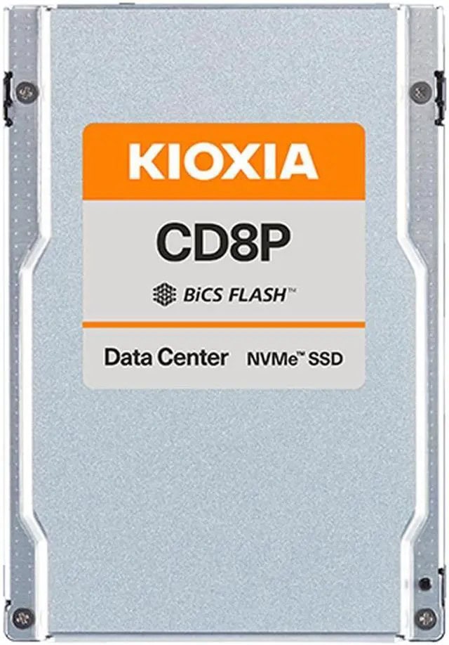 Kioxia 2,5 KIOXIA CD8P-R Series KCD8XPUG15T3 - SSD - Rechenzentrum. Lesen intensiv - 15360 GB (6.4 cm) - PCI Express 5.0 x4 (NVM (KCD8XPUG15T3) thumbnail