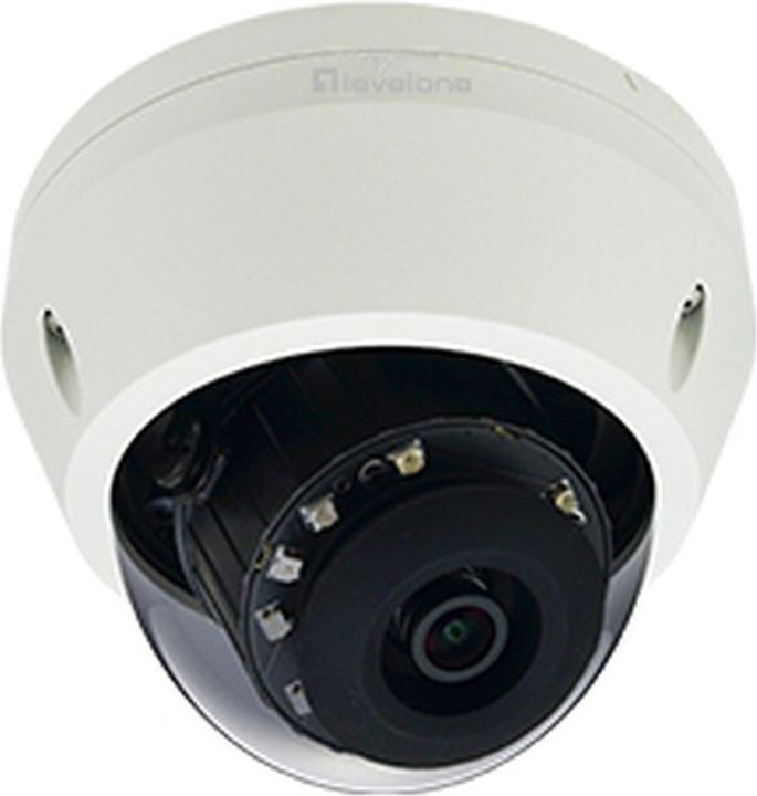 LevelOne Panoramic Dome IP Network Camera - 5-Megapixel - 802.3af PoE - Vandalproof (FCS-3092) thumbnail