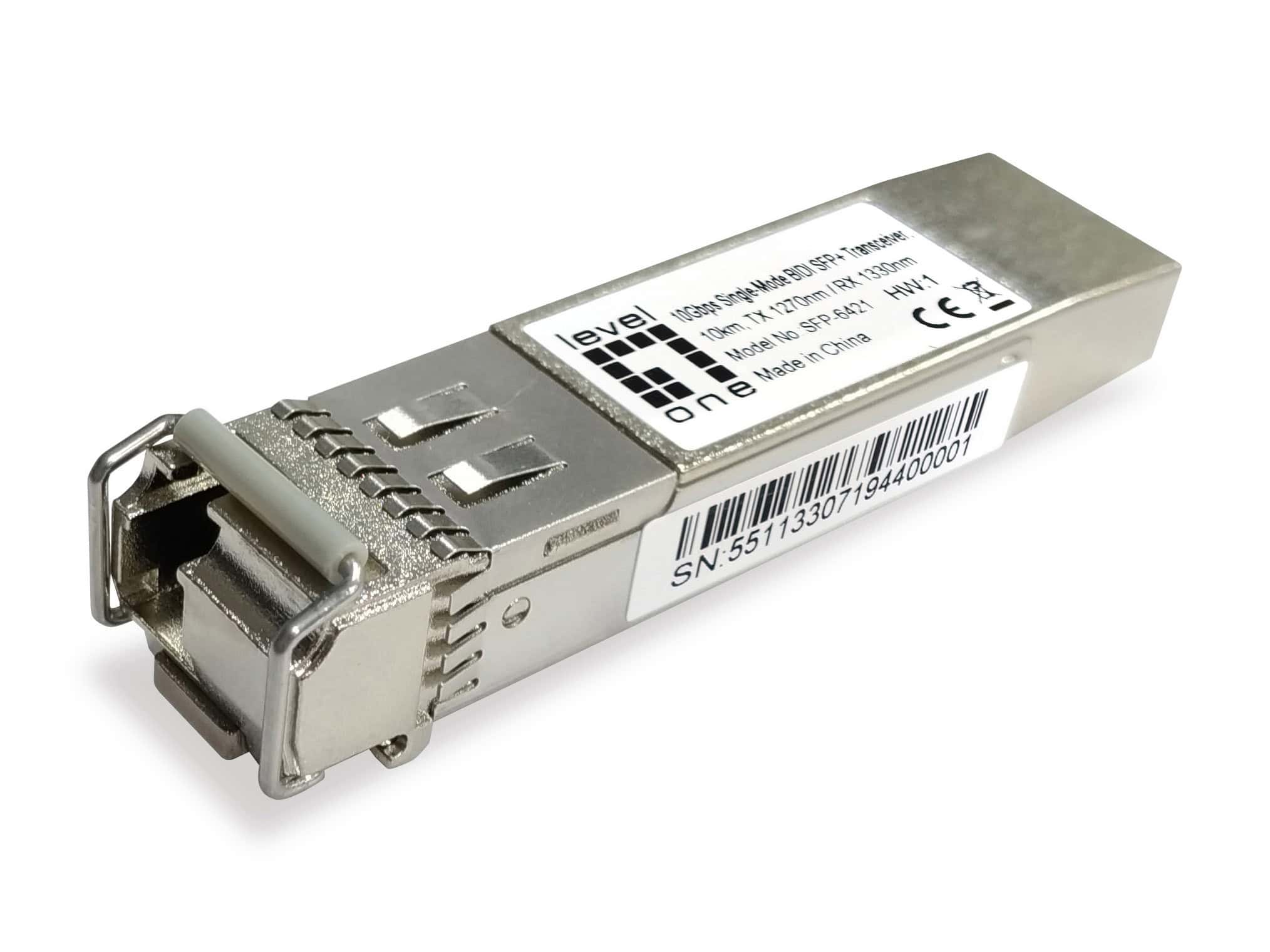 LevelOne SFP-6421 netwerk transceiver module Vezel-optiek 10300 Mbit/s SFP+ (SFP-6421) thumbnail