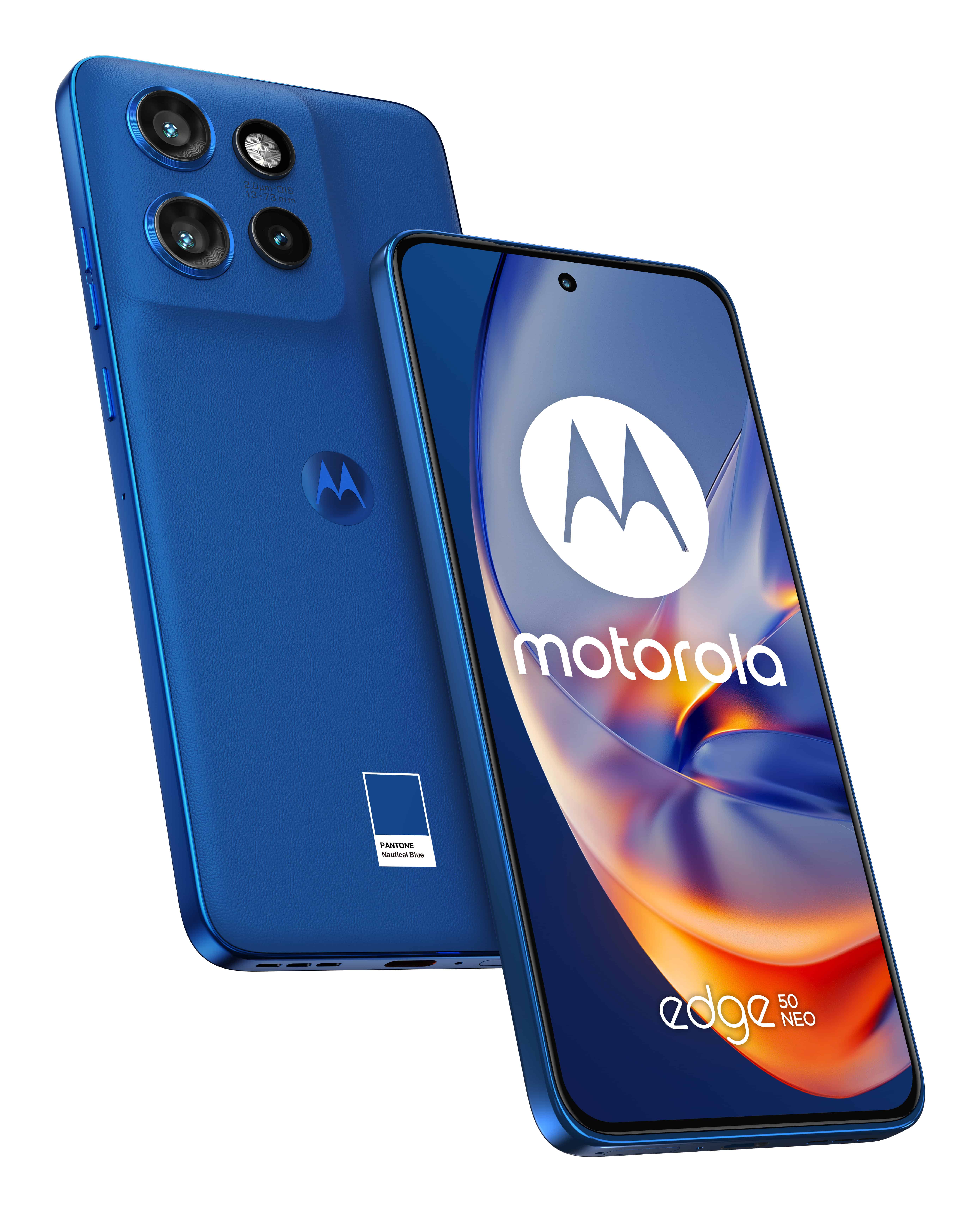 Motorola edge 50 Neo 16,1 cm (6.36) Dual SIM Android 14 5G USB Type-C 12 GB 512 GB 4310 mAh Blauw (PB310029SE) thumbnail