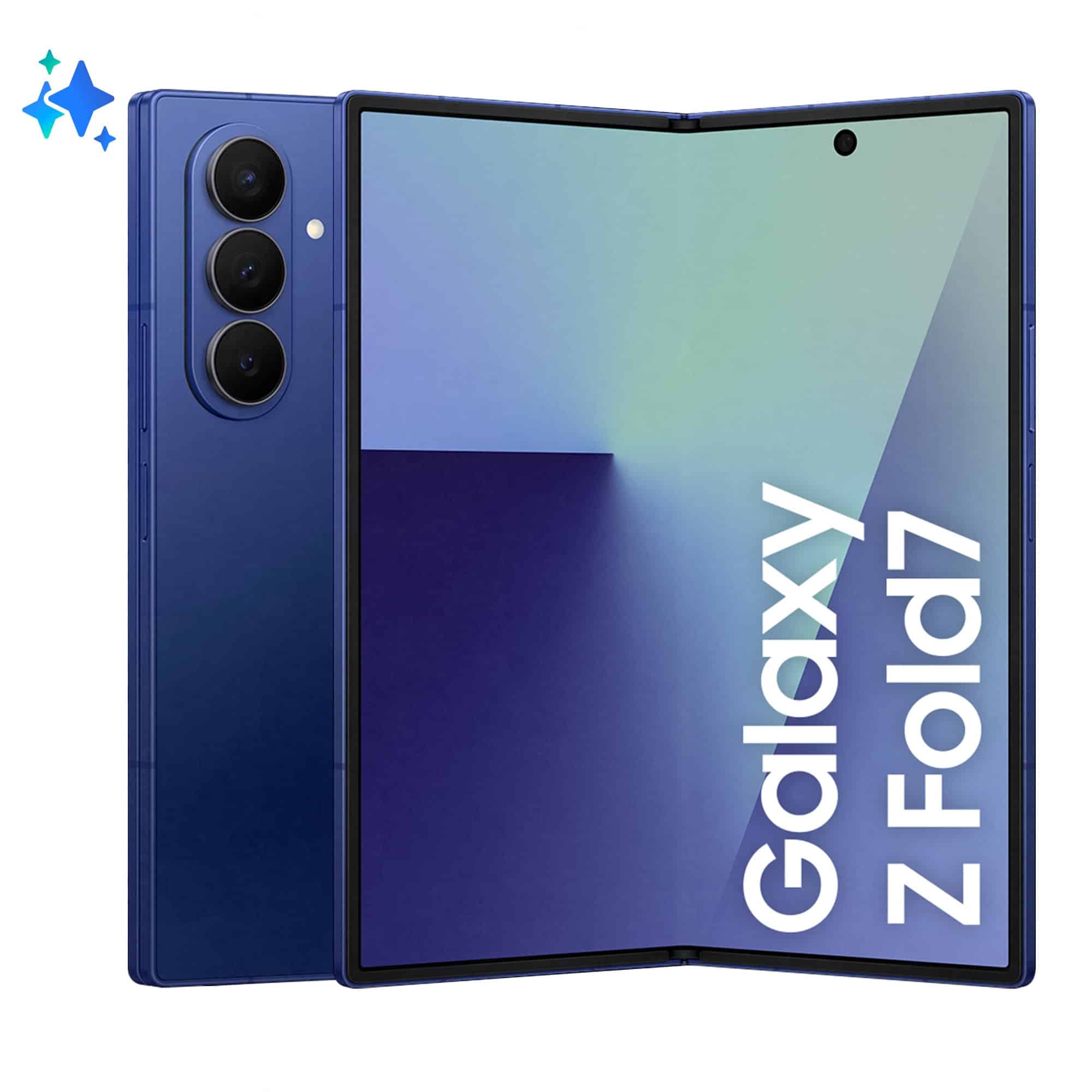 Samsung Galaxy Z Fold7 20,3 cm (8) Android 16.0 5G 12 GB 512 GB 4400 mAh Blauw (SM-F966BDBCEUE) thumbnail