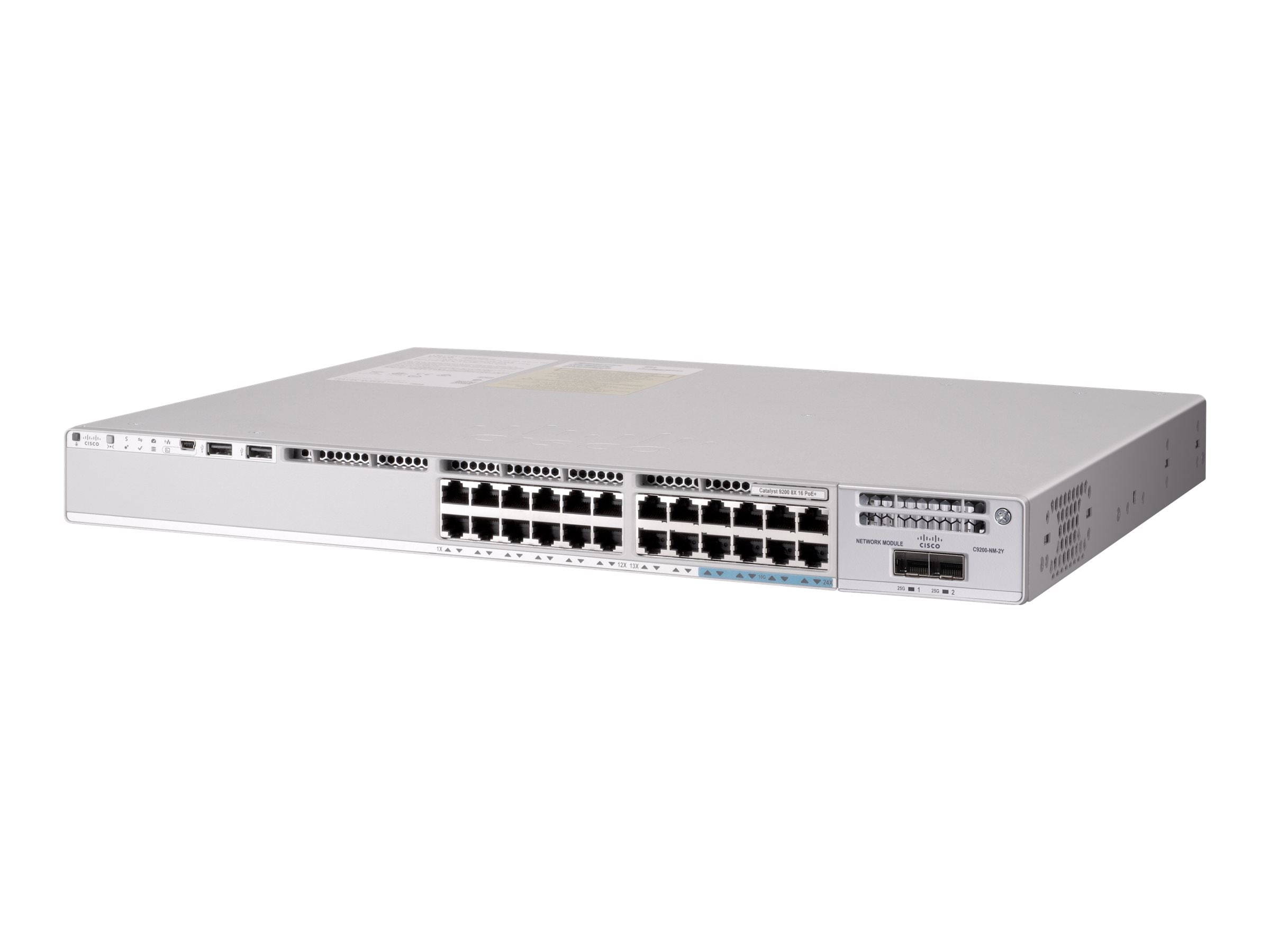 Cisco C9200L 24-P 8XMGIG 16X1G (C9200L-24PXG-2Y-E) thumbnail