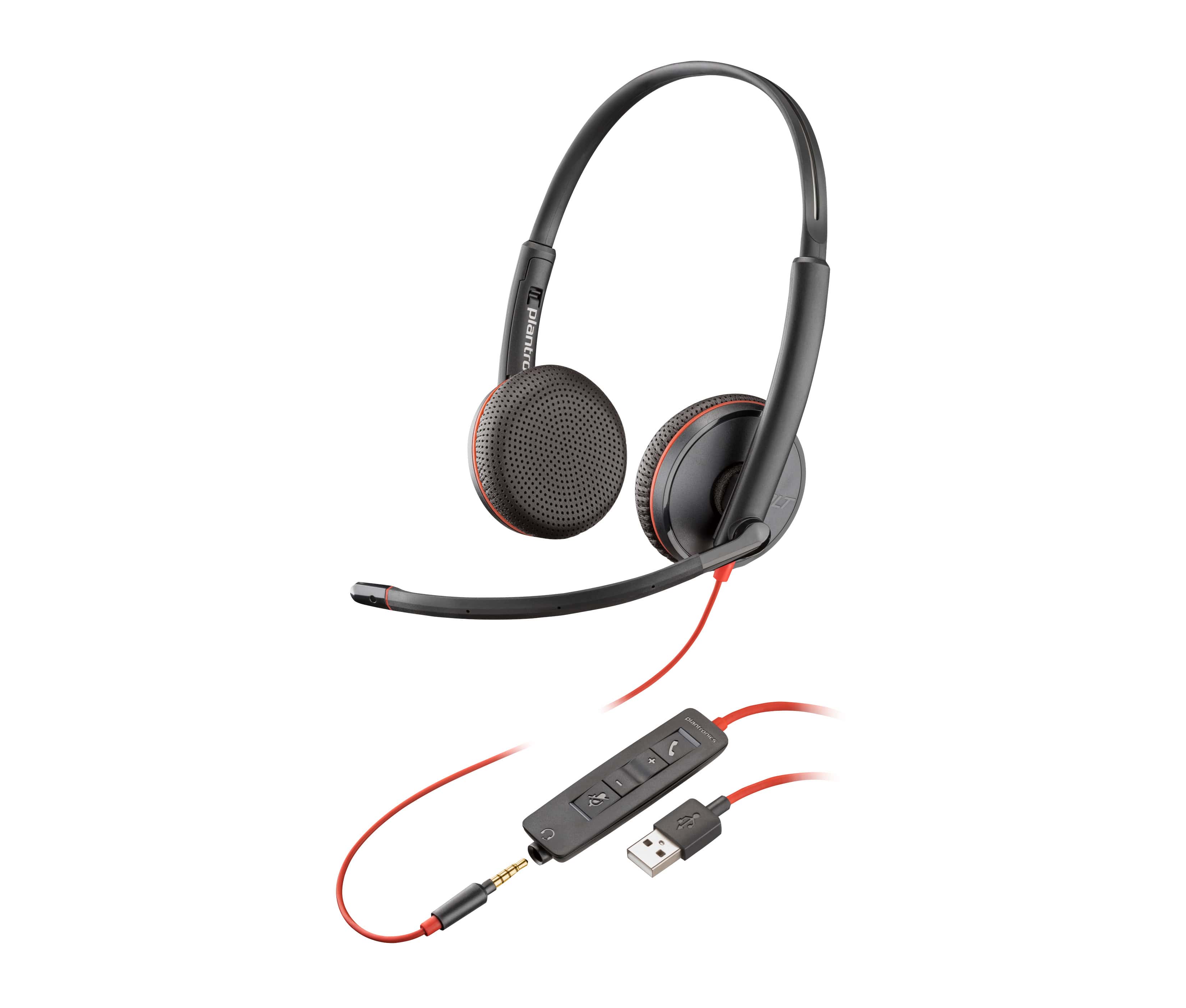 Poly Blackwire 3225 stereo USB-A-headset (bulk) (80S11A6-1) thumbnail