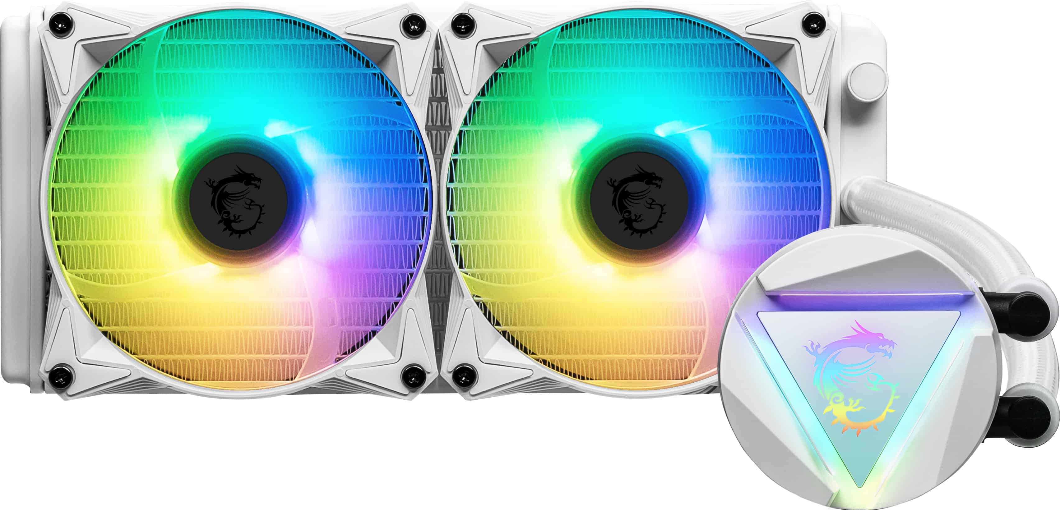 MSI MAG CORELIQUID 240R V2 Computer behuizing Koeler 2,5 cm Wit 1 stuk(s) (306-7ZW1B50-813) thumbnail MSI MAG CORELIQUID 240R V2 Computer behuizing Koeler 2,5 cm Wit 1 stuk(s) (306-7ZW1B50-813) thumbnail