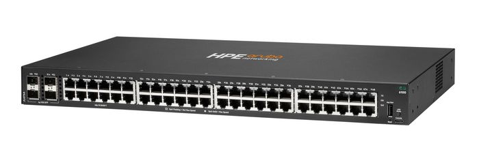 HPE Networking Aruba 6100 48G 4SFP+ Switch (Open Box) (JL676A-OB) thumbnail