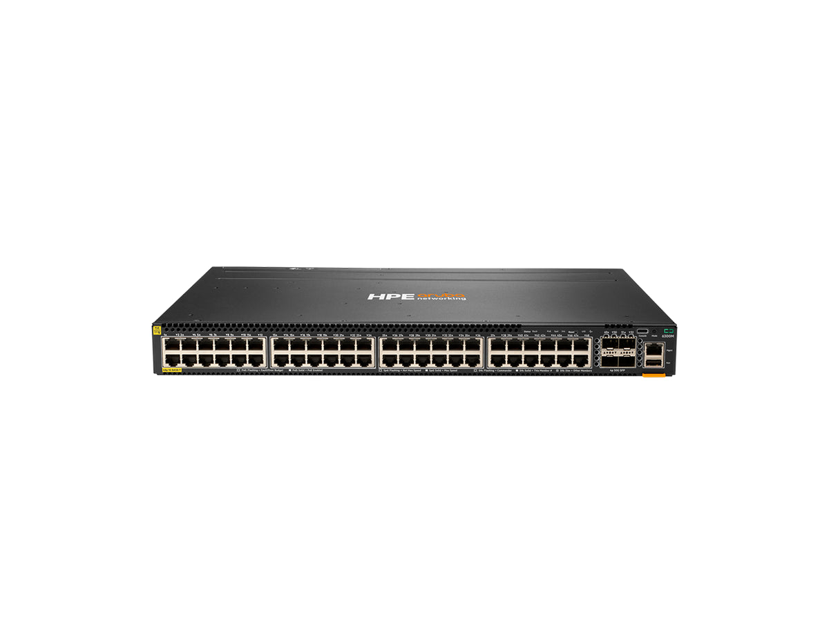 HP Aruba 6300M 48G CL4 PoE 4SFP+ Switch (JL661AR) thumbnail