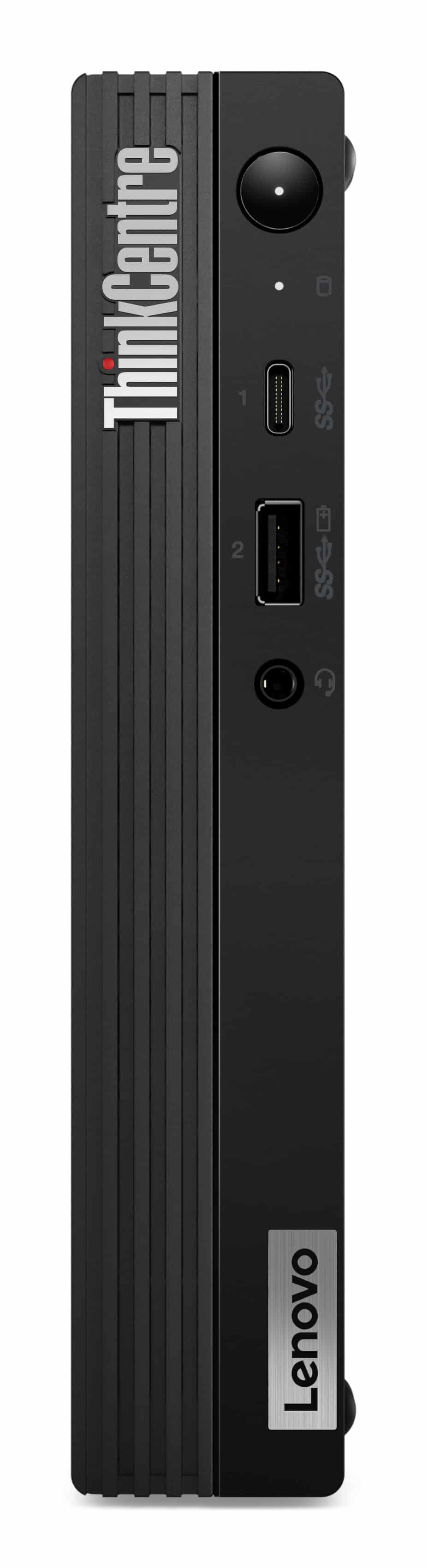 Lenovo ThinkCentre M75q Gen 2 AMD Ryzen™ 5 5600GE 16 GB DDR4-SDRAM 256 GB SSD Mini PC Zwart (11JN00AMGE) thumbnail