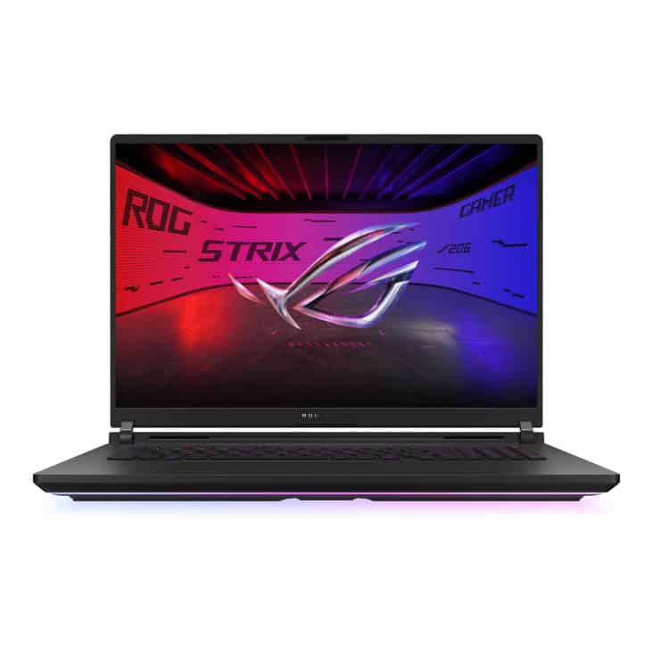 ASUS ROG Strix SCAR 18 G835LX-S9128W Copilot+ PC Intel Core Ultra 9 275HX Laptop 45,7 cm (18) 2.5K 32 GB DDR5-SDRAM 2 TB SSD NVIDIA GeForce RTX 5090 Wi-Fi 7 (802.11be) Windows 11 Home Nederlands Zwart (90NR0LF1-M005W0) thumbnail ASUS ROG Strix SCAR 18 G835LX-S9128W Copilot+ PC Intel Core Ultra 9 275HX Laptop 45,7 cm (18) 2.5K 32 GB DDR5-SDRAM 2 TB SSD NVIDIA GeForce RTX 5090 Wi-Fi 7 (802.11be) Windows 11 Home Nederlands Zwart (90NR0LF1-M005W0) thumbnail