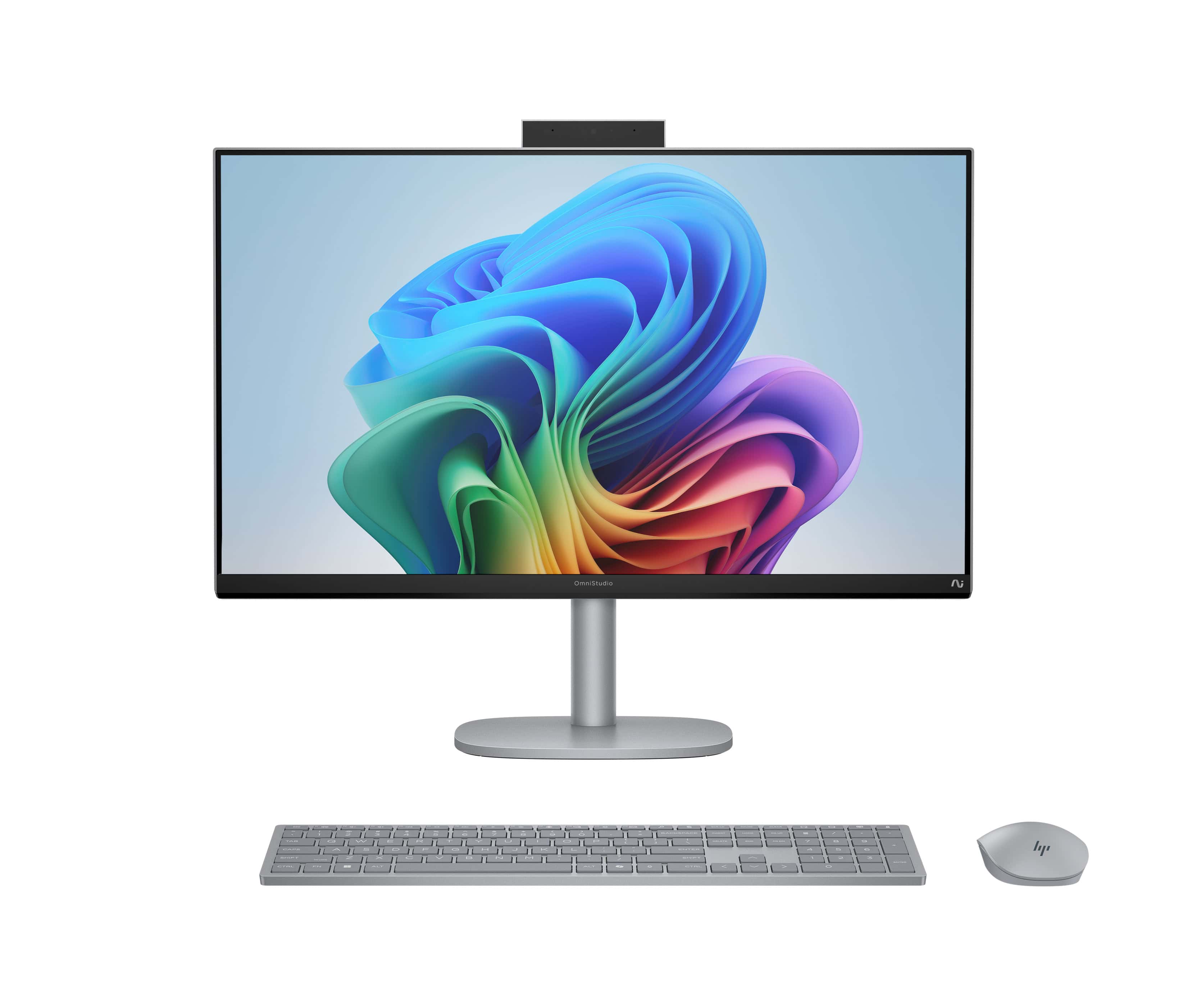 HP OmniStudio X NGAI 27-cs1750nd Intel Core Ultra 7 256V 68,6 cm (27") 1920 x 1080 Pixels Alles-in-één-pc 16 GB DDR5-SDRAM 512 GB SSD Windows 11 Pro Zilver (CW7G8EA#ABH) thumbnail