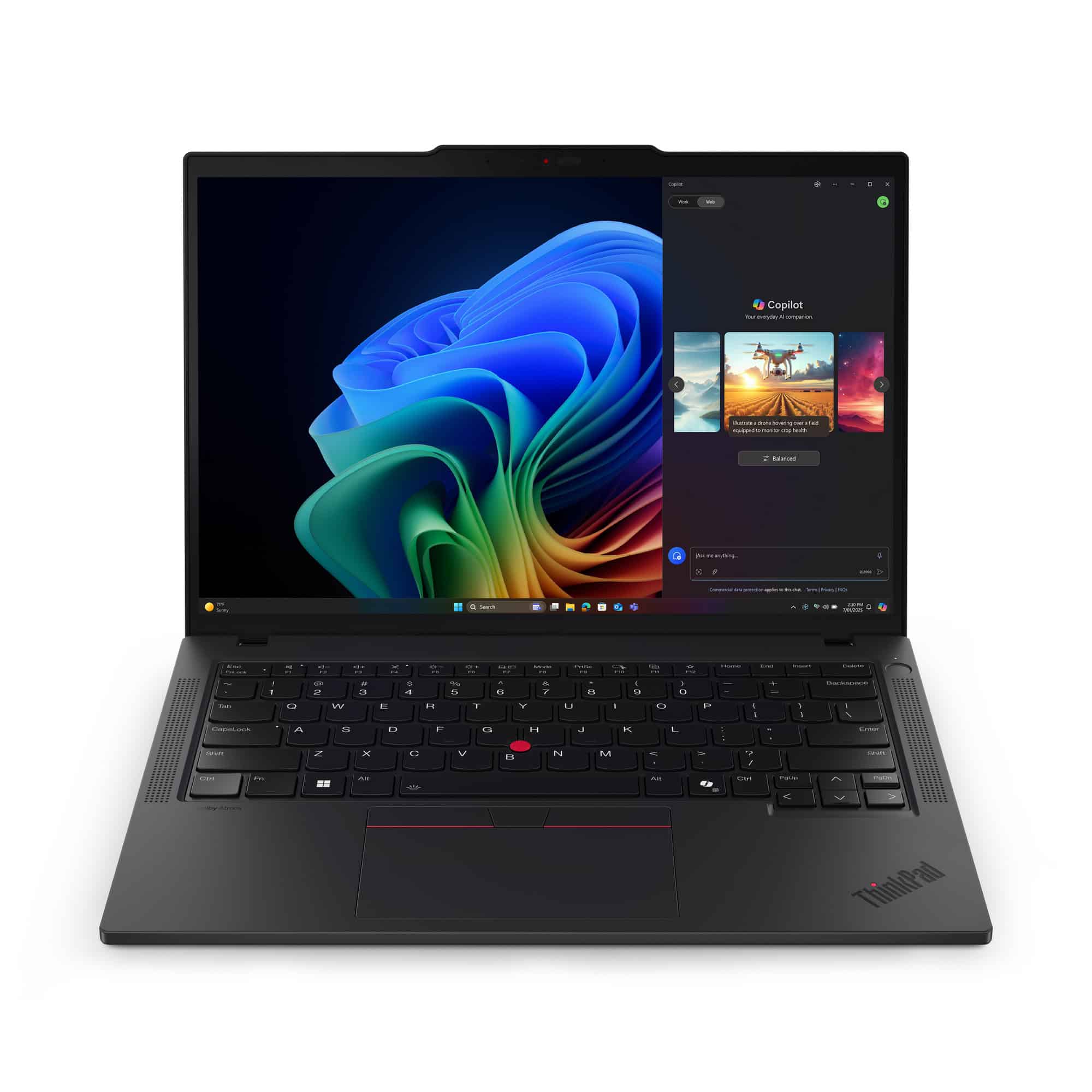 Lenovo ThinkPad T14 Gen 6 (AMD) Copilot+ PC AMD Ryzen AI 7 350 Laptop 35,6 cm (14) WUXGA 32 GB DDR5-SDRAM 1 TB SSD Wi-Fi 7 (802.11be) Windows 11 Pro Belgisch Zwart (21QJ005EMB) thumbnail Lenovo ThinkPad T14 Gen 6 (AMD) Copilot+ PC AMD Ryzen AI 7 350 Laptop 35,6 cm (14) WUXGA 32 GB DDR5-SDRAM 1 TB SSD Wi-Fi 7 (802.11be) Windows 11 Pro Belgisch Zwart (21QJ005EMB) thumbnail