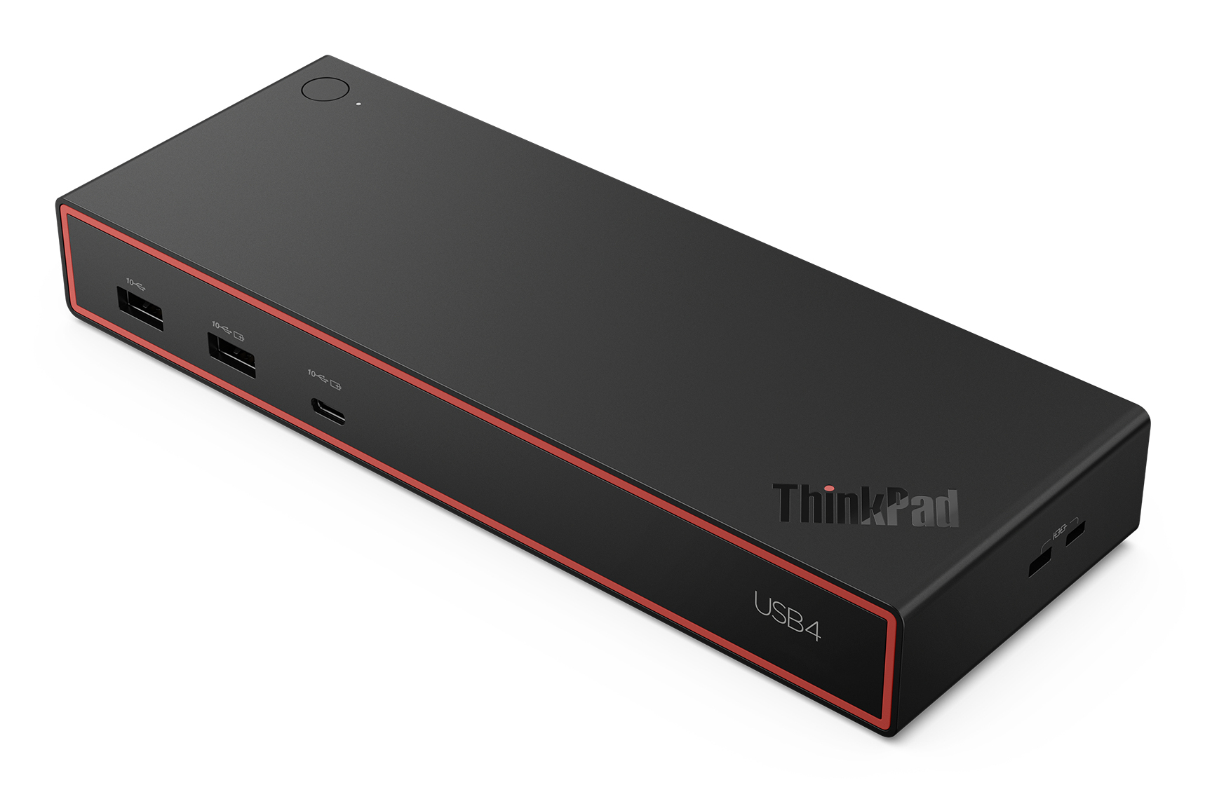 Lenovo ThinkPad USB4 Dock 5000 Bedraad Thunderbolt 4 Zwart (40BF0100GE) thumbnail