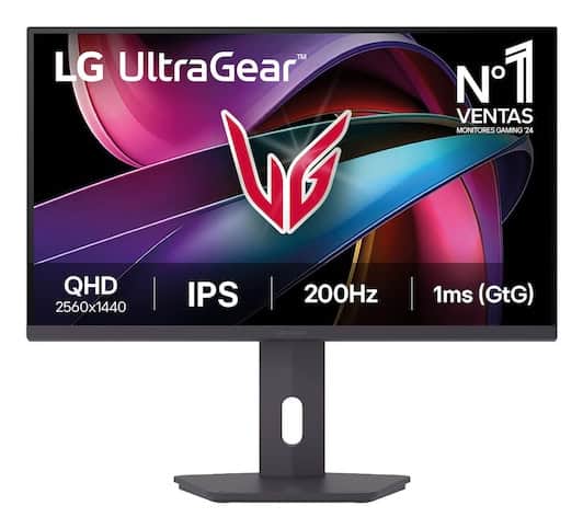 LG 27G610A-B computer monitor 68,6 cm (27) 2560 x 1440 Pixels Quad HD LCD Zwart (27G610A-B) thumbnail