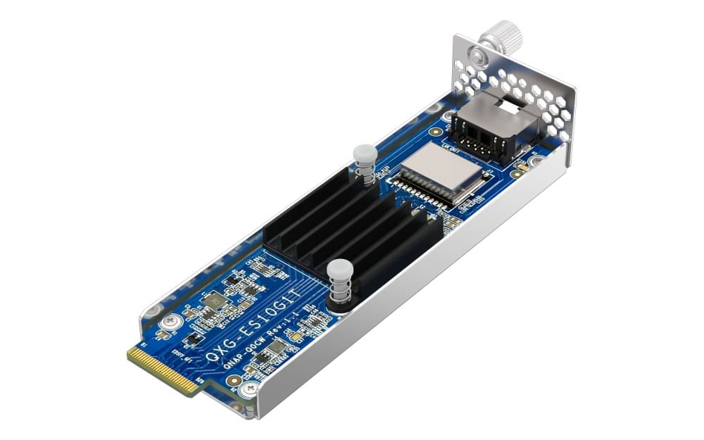 QNAP QXG-ES10G1T E1.S LAN Module netwerk transceiver module 10000 Mbit/s RJ-45 (QXG-ES10G1T) thumbnail