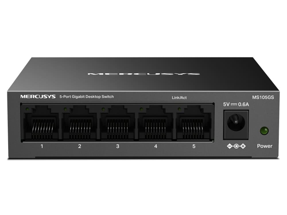 TP-Link Mercusys MS105GS 5-Port Gigabit Desktop Switch (MS105GS) thumbnail
