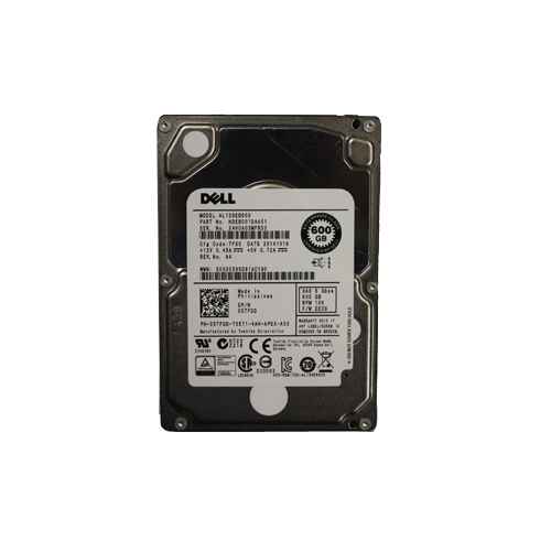 DELL 600GB SAS 10000rpm interne harde schijf 2.5 (5TFDD) thumbnail