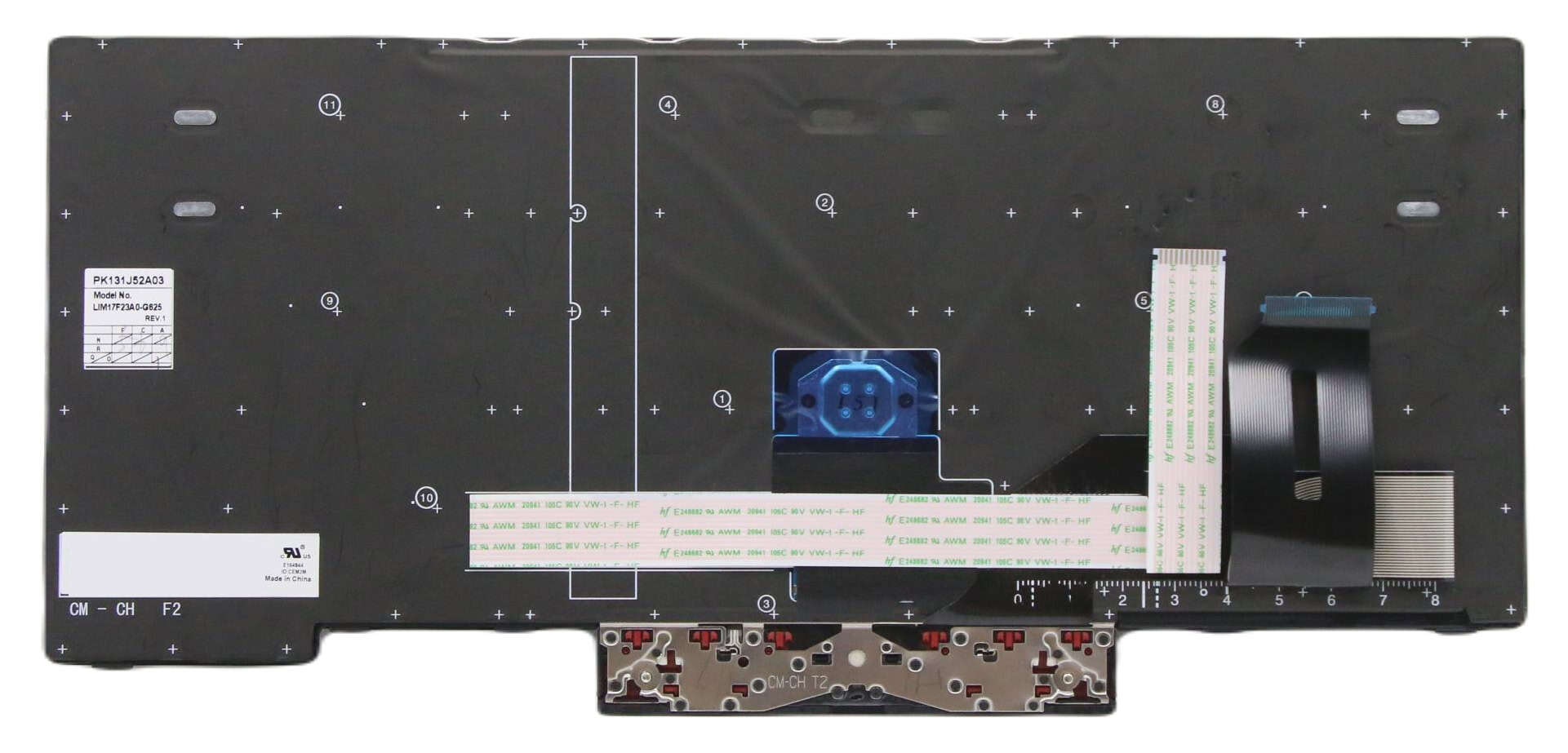 Lenovo 5N20V43776 laptop reserve-onderdeel Toetsenbord (5N20V43776) thumbnail