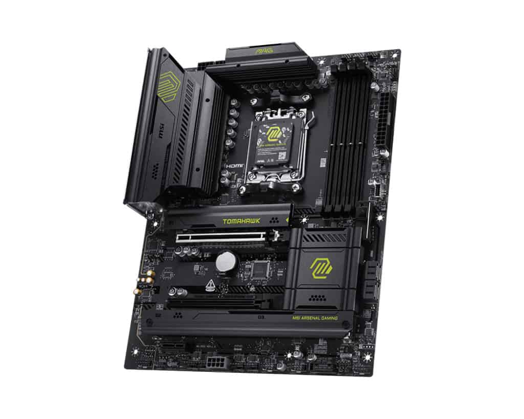 MSI MAG B850 TOMAHAWK WIFI moederbord AMD B850 Socket AM5 ATX (7E53-001R) thumbnail