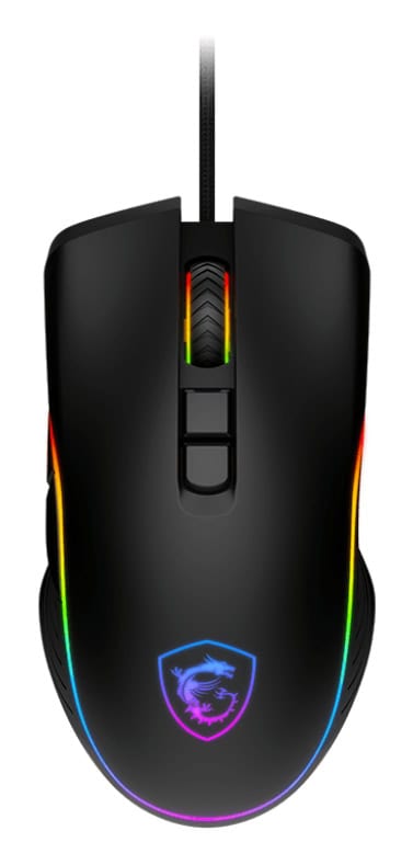 MSI FORGE GM300 muis Gamen Ambidextrous USB Type-A Optisch 7200 DPI (FORGE GM300) thumbnail