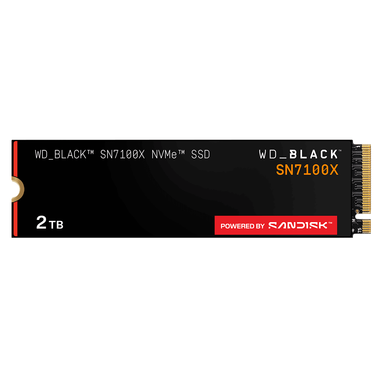 Sandisk WD BLACK SN7100X NVMe 2TB ROGXboxAlly (WDBELH0020BBK-WRSN) thumbnail